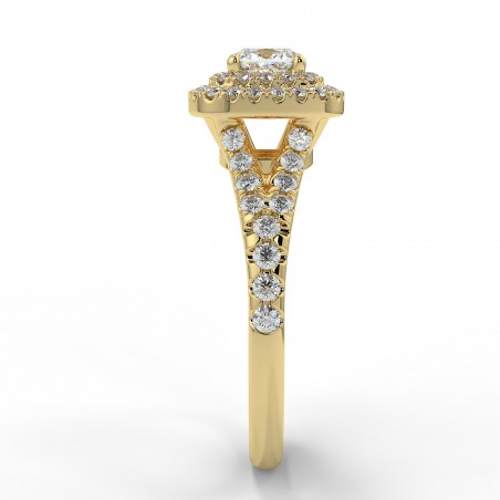 Eva - Diamant 0.50 carat - Or jaune category