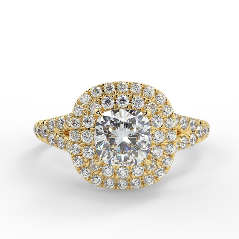 Eva - Diamant 0.70 carat - Or jaune category
