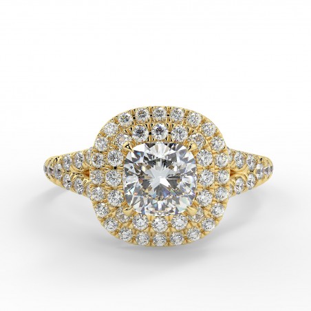 Eva - Diamant 0.70 carat - Or jaune category