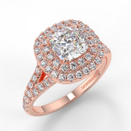 Eva - Diamant 1.00 carat - Or rose category