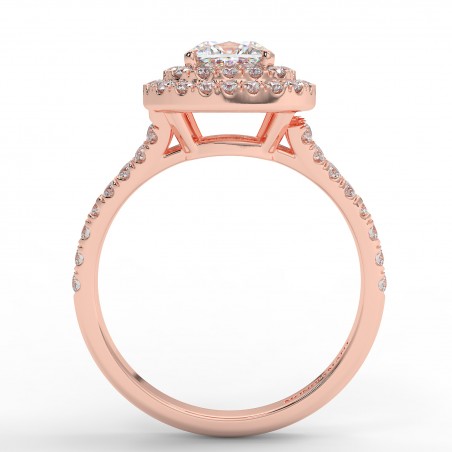 Eva - Diamant 1.00 carat - Or rose category