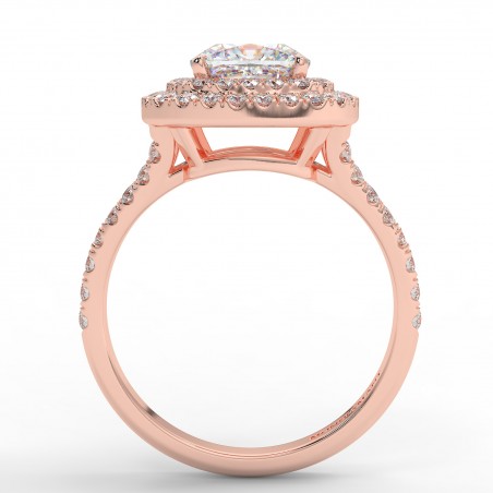 Eva - Diamant 1.50 carat - Or rose category