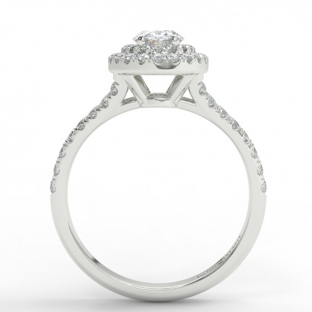 Sabrina - Diamant 0.50 carat - Or blanc category