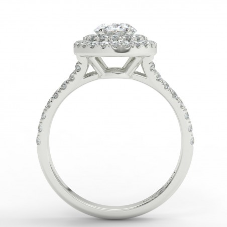 Sabrina - Diamant 0.70 carat - Or blanc category