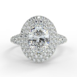 Sabrina - Diamant 1.00 carat - Or blanc category
