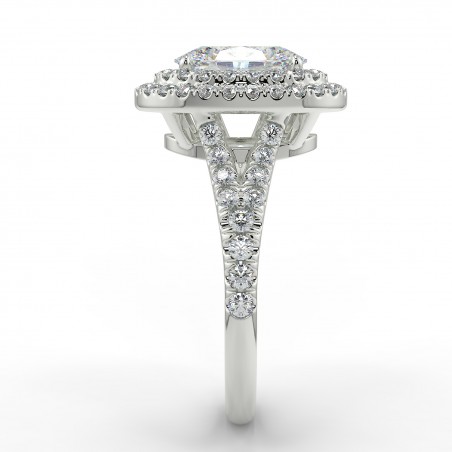 Sabrina - Diamant 1.00 carat - Or blanc category