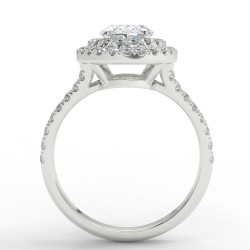 Sabrina - Diamant 1.00 carat - Or blanc category