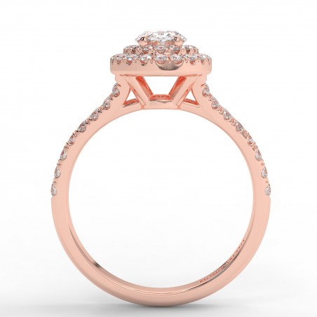 Sabrina - Diamant 0.50 carat - Or rose category