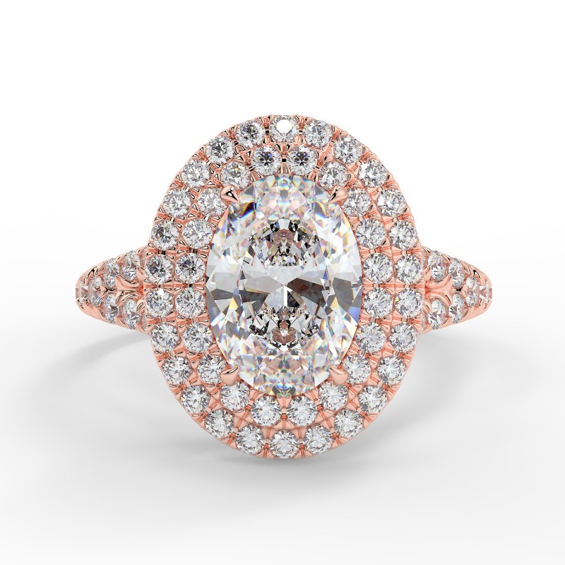 Sabrina - Diamant 1.00 carat - Or rose category