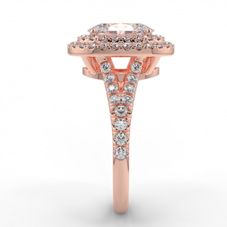 Sabrina - Diamant 1.00 carat - Or rose category