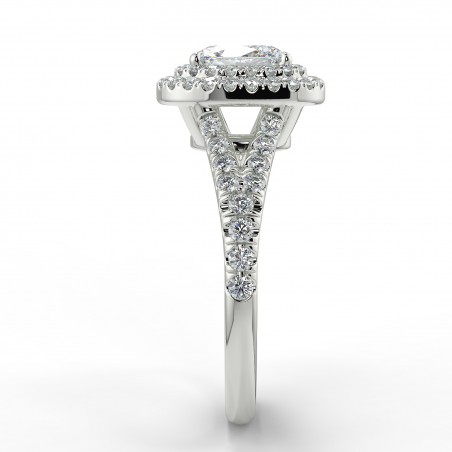 Sabrina - Diamant 0.50 carat - Platine category