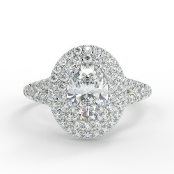 Sabrina - Diamant 0.70 carat - Platine category