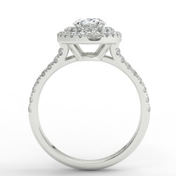 Sabrina - Diamant 0.70 carat - Platine category