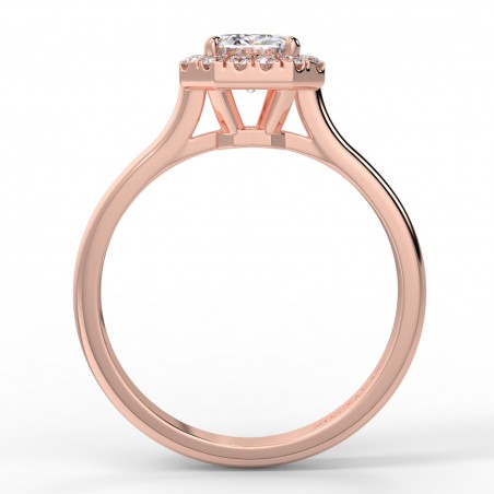 Zara - Diamant 0.70 carat - Or rose category