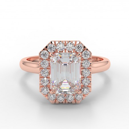 Zara - Diamant 1.50 carats - Or rose category
