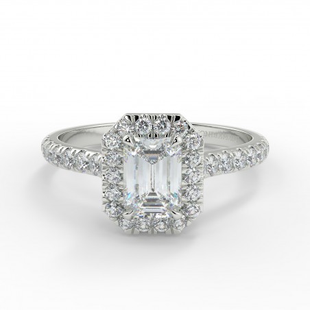 Gloria - Diamant 0.50 carat - Or blanc category