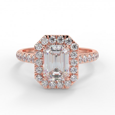 Gloria - Diamant 1.00 carat - Or rose category