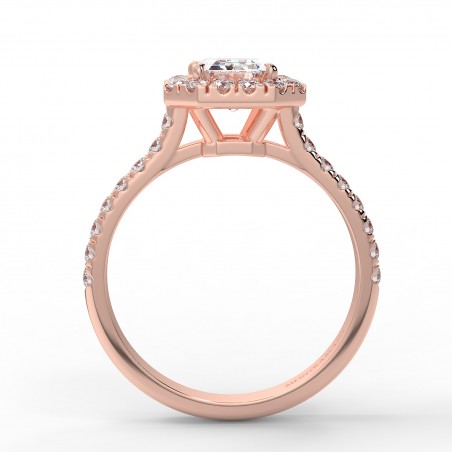 Gloria - Diamant 1.00 carat - Or rose category