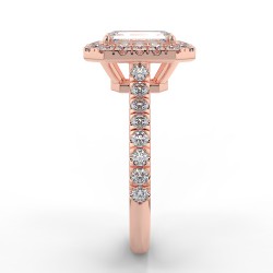 Gloria - Diamant 1.50 carats - Or rose category
