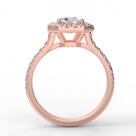 Gloria - Diamant 1.50 carats - Or rose category