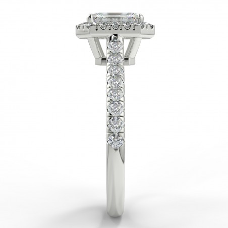 Gloria - Diamant 0.50 carat - Platine category