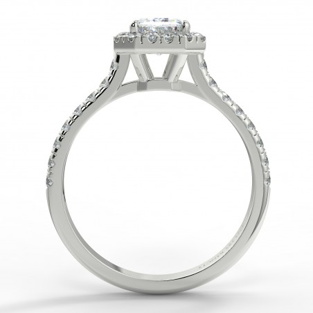 Gloria - Diamant 0.50 carat - Platine category