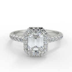 Gloria - Diamant 0.70 carat - Platine category