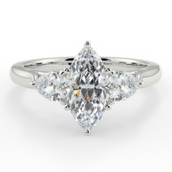 Marquise Poire - Or blanc category