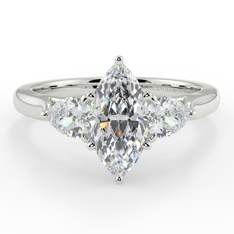 Marquise Poire - Or blanc category