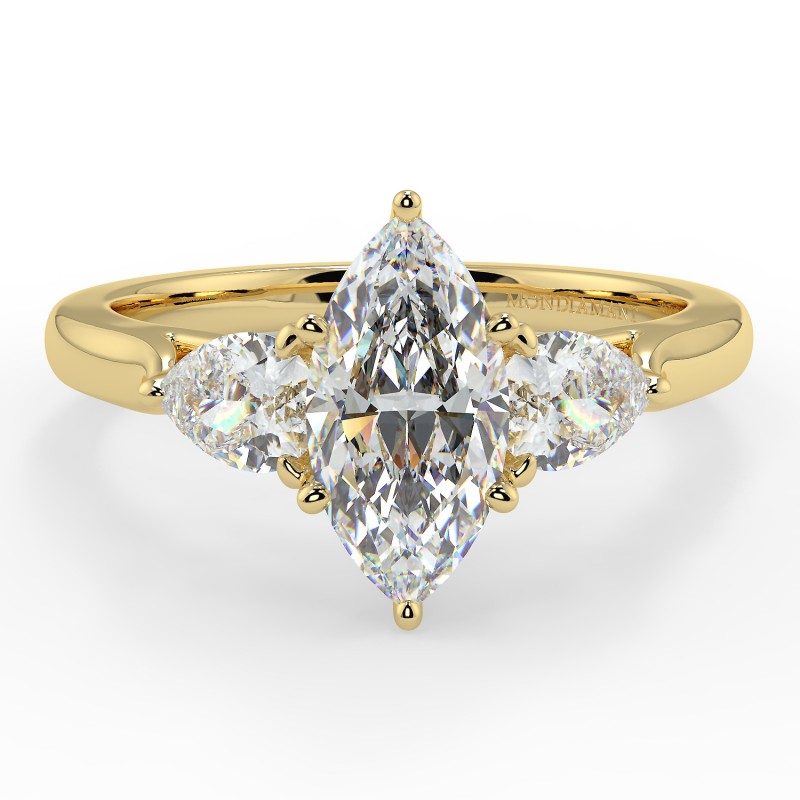 Marquise Poire - Or jaune category