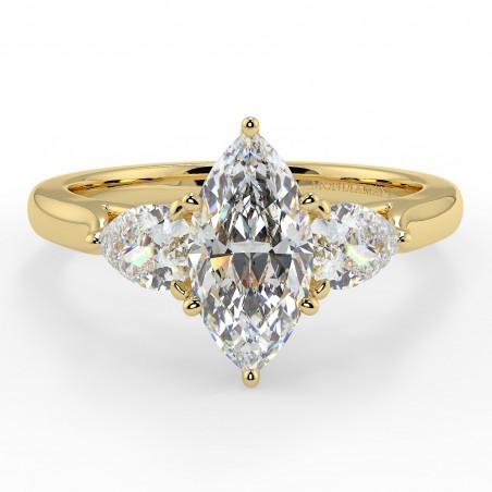 Marquise Poire - Or jaune category