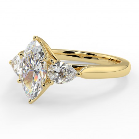 Marquise Poire - Or jaune category