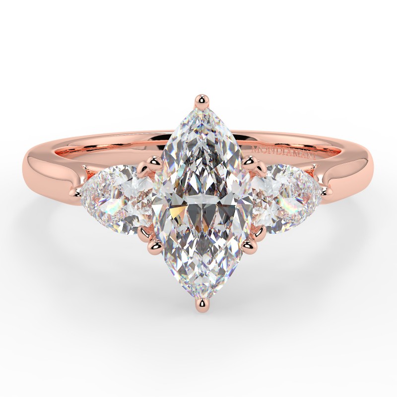 Marquise Poire - Or rose category
