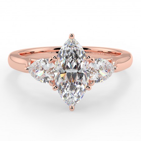 Marquise Poire - Or rose category