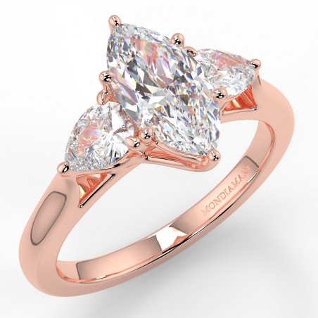 Marquise Poire - Or rose category
