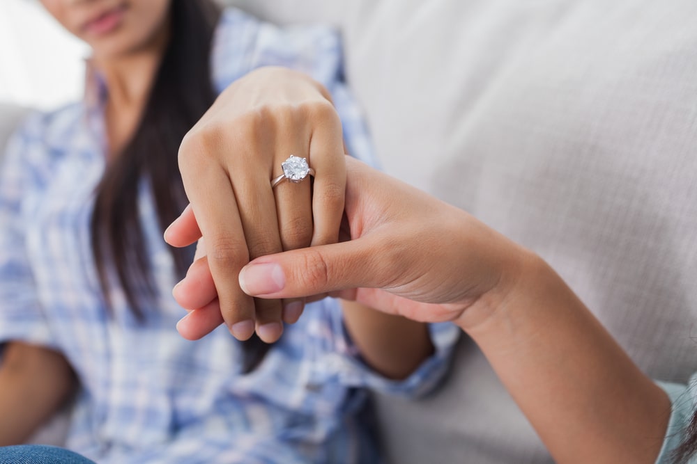 prix bague de fiançailles