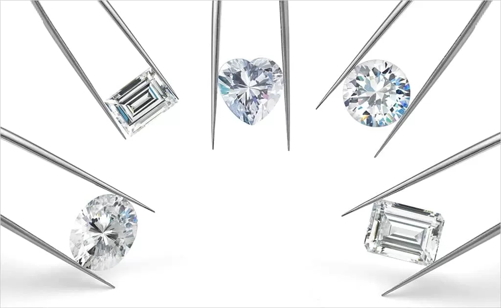 diamants formes