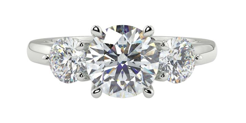 solitaire diamant trilogie