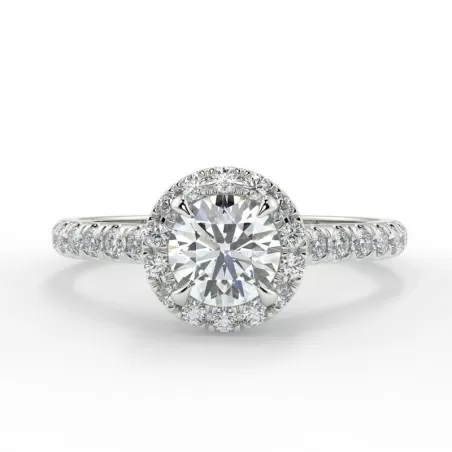 Chloé - Diamant 0.50 carat - Platine