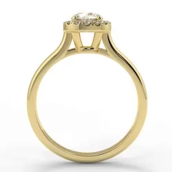 Lucia - Diamant 0.50 carat - Or jaune