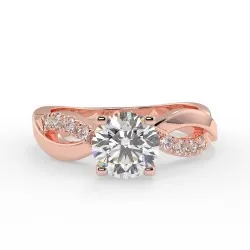 Julie Rond - Or rose