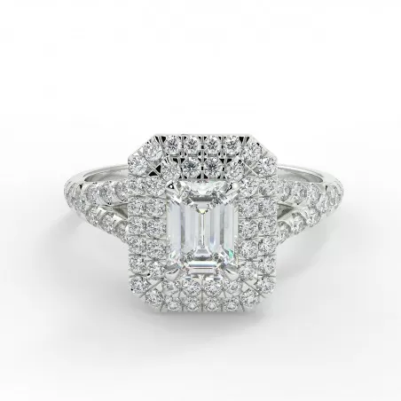 Clara - Diamant 0.50 carat - Or blanc