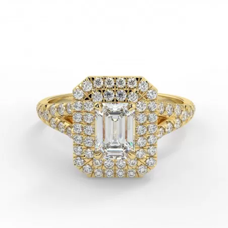Clara - Diamant 0.50 carat - Or jaune