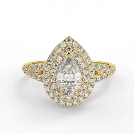 Pamela - Diamant 0.50 carat - Or jaune