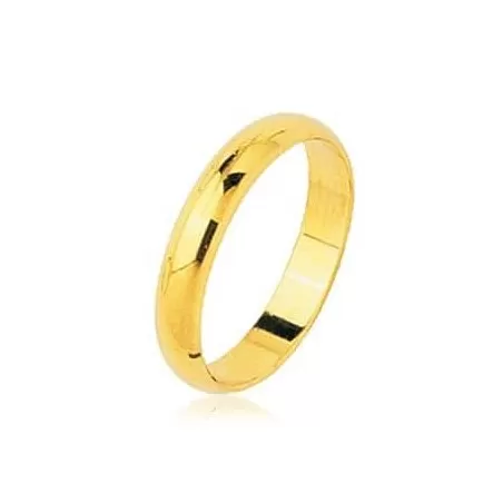 Demi-Jonc - Pénélope 3.5mm Or jaune