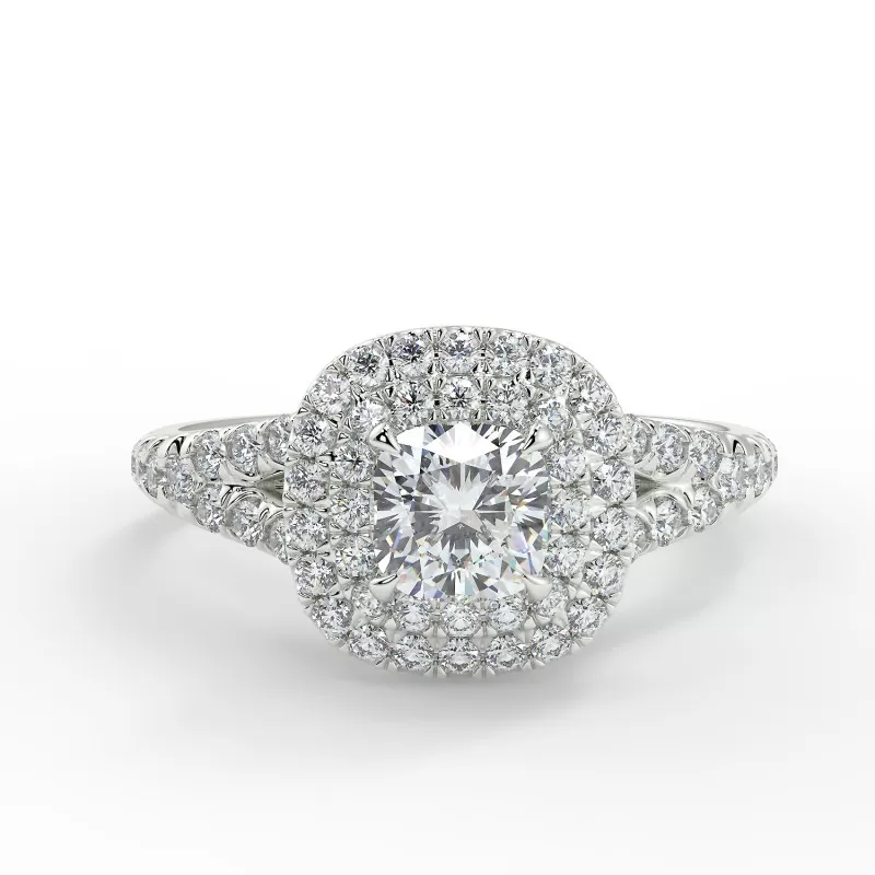Eva - Diamant 0.50 carat - Or blanc