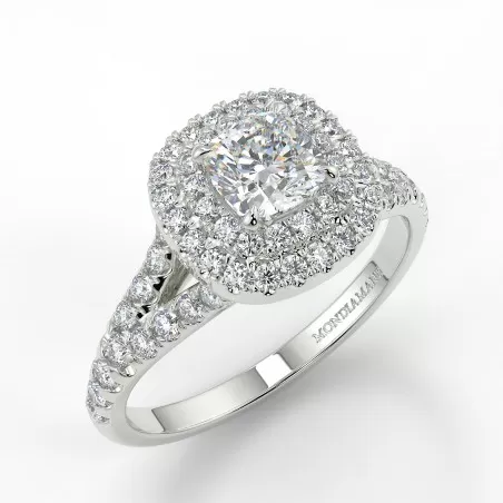 Eva - Diamant 0.50 carat - Or blanc