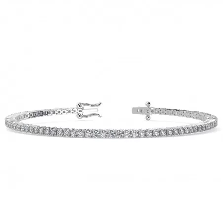 Bracelet Grace 2 carats - Or blanc