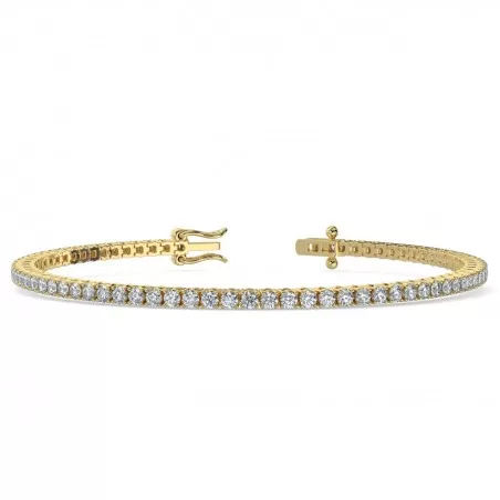 Bracelet Grace 2,00 carats - Or jaune