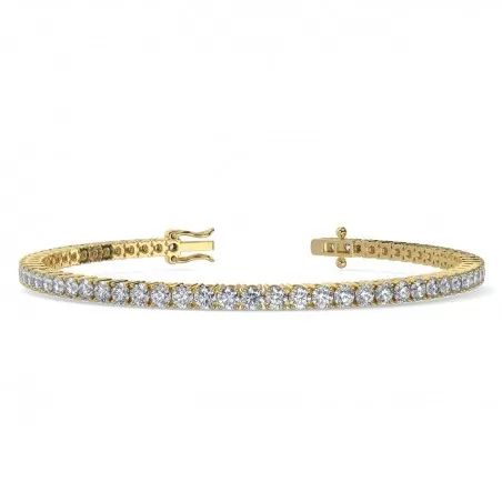 Bracelet Grace 3,00 carats - Or jaune